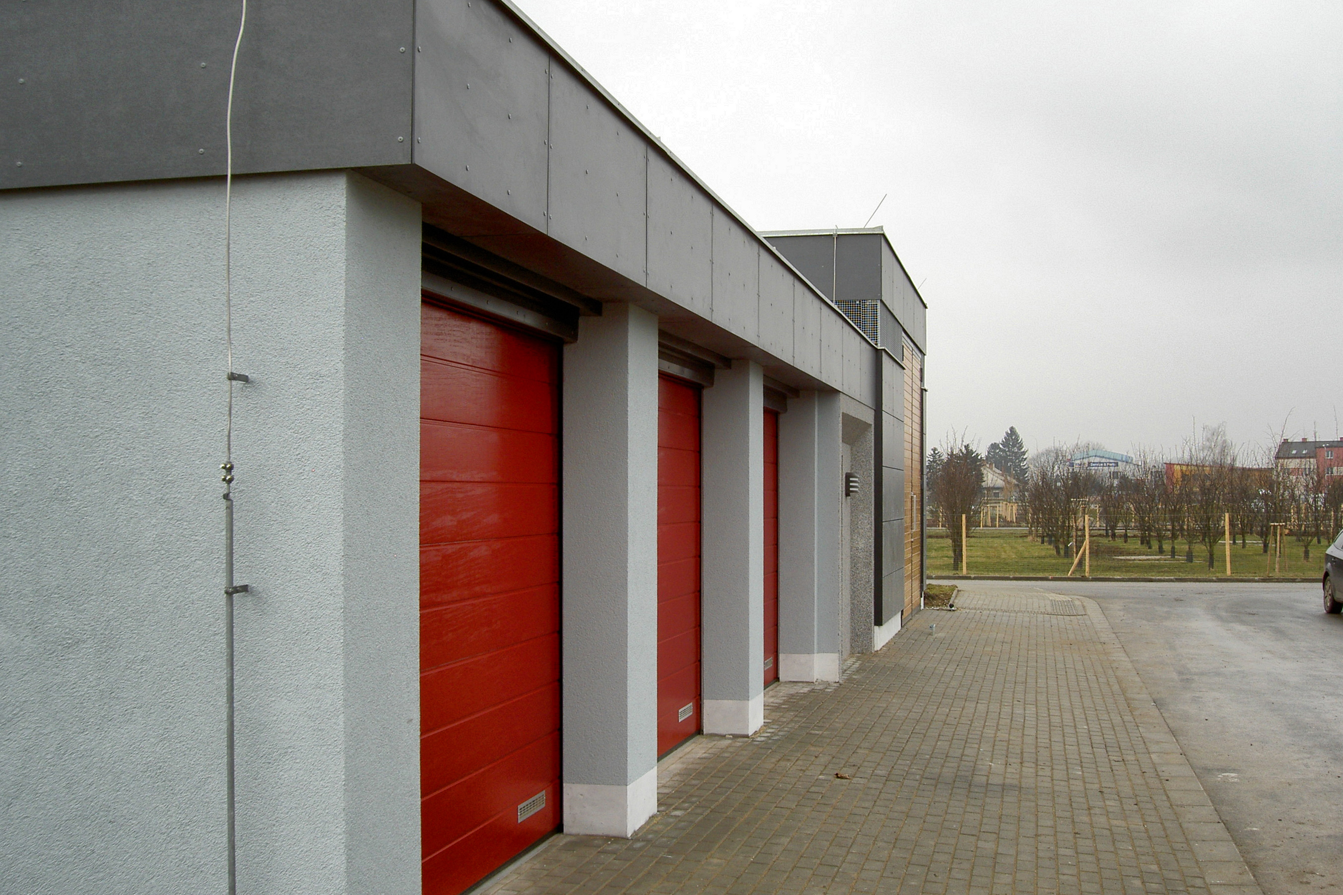 Garáže Regionálního centra pokročilých technologií a materiálů Olomouc